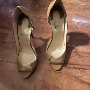 Christian Louboutin Deepik Wavy Heel Pumps